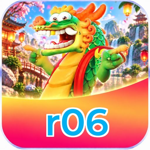 Interface da plataforma r06 mostrando slots populares e bônus de boas-vindas